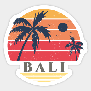Bali beach paradise Sticker